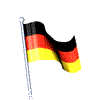 Fahne von Deutschland